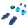 Akcesorium do pada Thrustmaster ESWAP X LED BLUE CRYSTAL PACK